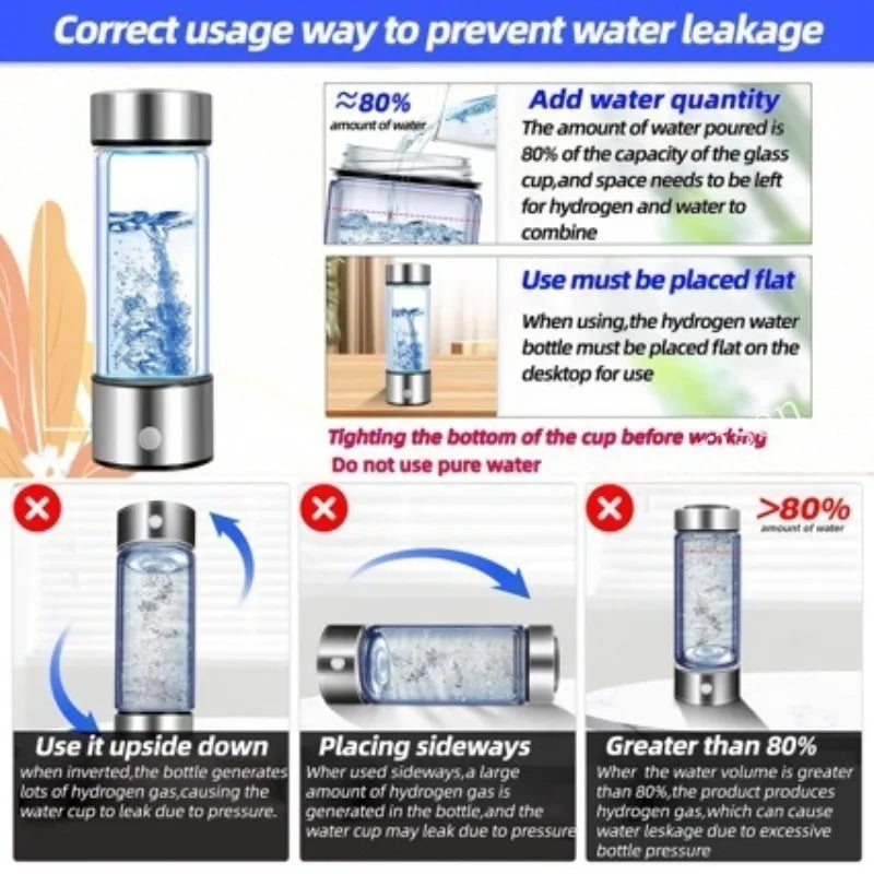 NNEOBA Wellness Hydrogen Bottle